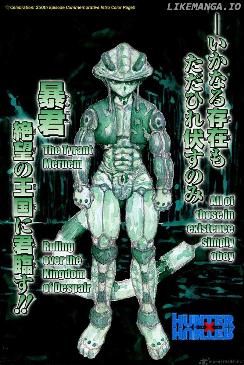 Hunter x Hunter, Chapter 255 image 02